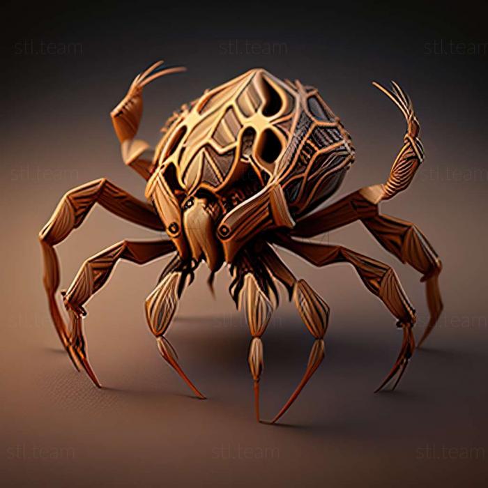 3D model Ixodes rubidus (STL)